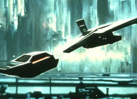 Image result for Blade Runner Flying Car