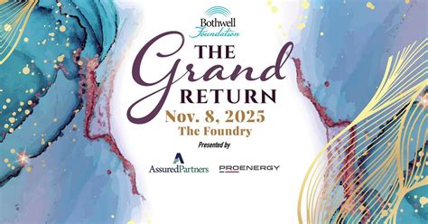 2025 Bothwell Foundation Gala - The Grand Return, Foundry 324, Sedalia ...