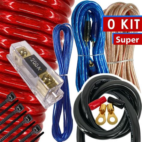 Amplifier Wire Gauge Kit at Ty Pace blog