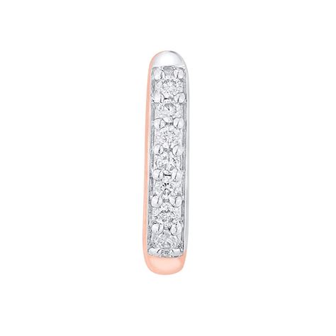 Buy Rose Gold Hoop Earrings OER10125-D400X0C Online at ORRA.