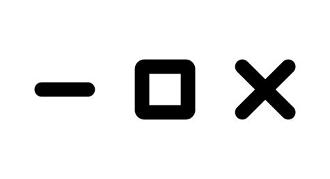 Image result for Minimize/Maximize Exit