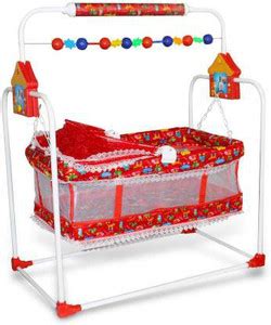 AVARIN New Born Baby Swing Cradle with Mosquito Net - jhula, palna ...