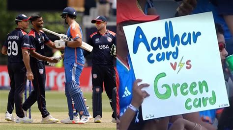 Aadhaar card vs Green Card: Memes explode amid India vs US T20 World ...
