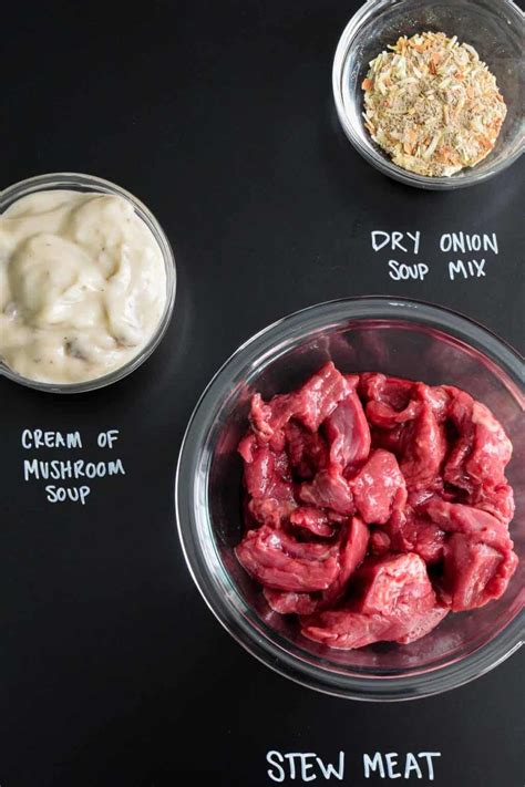 3 Ingredient Crock Pot Steak and Gravy | Recipe | Cooking recipes ...