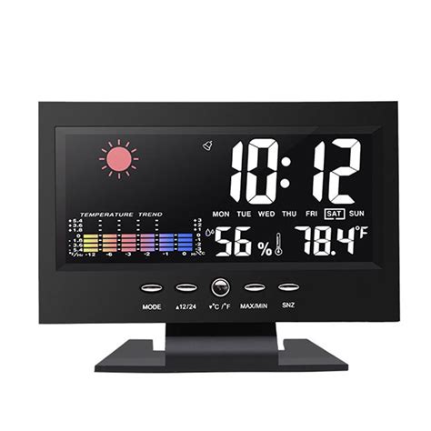 Image result for Digital Weather Clock