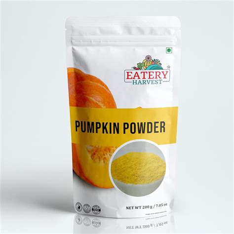 EATERY HARVEST by Saipro Pumpkin Powder 200 gm, High fiber Pumpkin ...