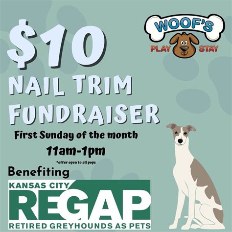 Nail Trim Fundraiser, Woof's Play & Stay (Leawood, KS), Overland Park ...