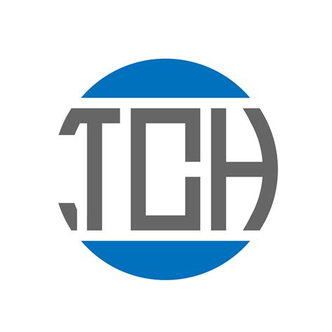 TCH letter logo design on white background. TCH creative initials ...