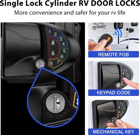 Buy RISTOW Upgraded V3.0 RV Keyless Entry Door Lock, Waterproof ...
