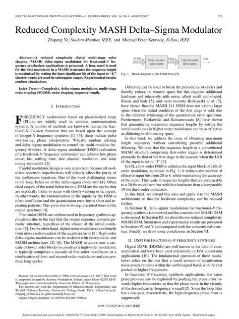 Image result for Mash Delta Sigma Modulator