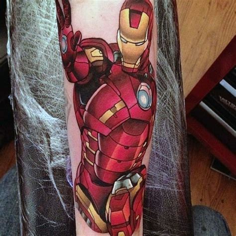 Tatuajes de Iron Man - 120 diseños, significado y mejores ideas