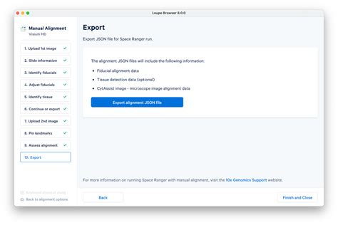 Visium HD Manual Alignment - 10x Genomics