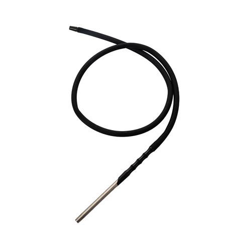 Buy Silicone Pipe for Any Hookah - Black – shopdop.in