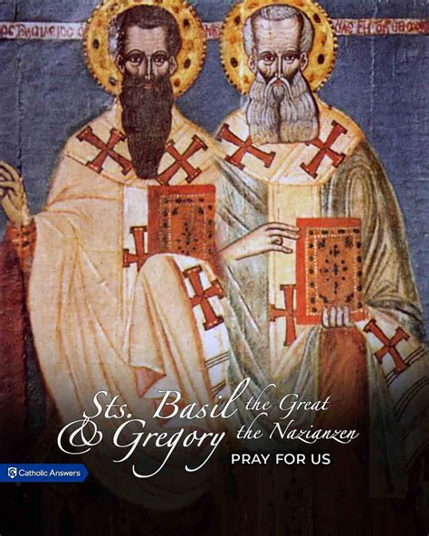 Gregory of Nazianzus, Saint | Saint gregory, Catholic faith, Catholic ...
