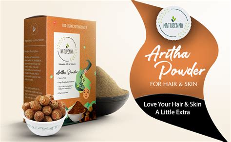 Buy Naturenna Natural Aritha Powder for Hair Cleansing & Conditioning ...