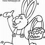 Image result for Cute Easter Bunny Coloring Pages