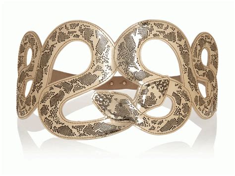 Make Sleek Statement With Snakeskin