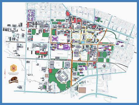 University Of Oregon Map