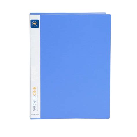Worldone Presentation Display Book File | Made of 1.5 mm Virgin PP she ...