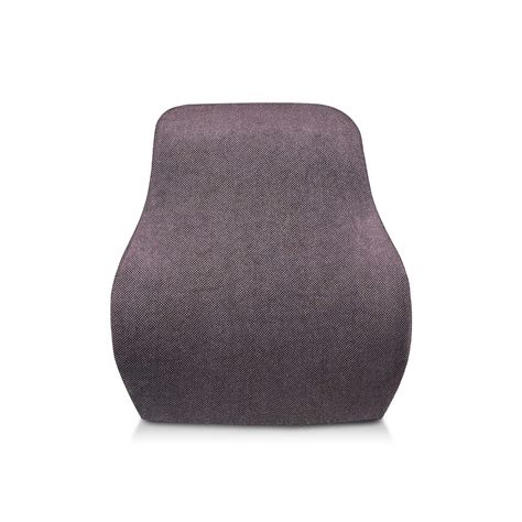 GoMechanic Memory Foam Lumbar Support for Back Pain Relief Compatible ...
