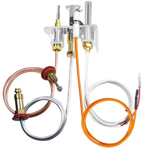 Amazon.com: 446-510A Natural Gas Pilot Assembly for Heat-N-Glo, Royal Gas Fireplaces, Standing ...