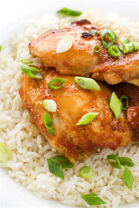 Teriyaki Baked Chicken Thighs - The Lemon Bowl®