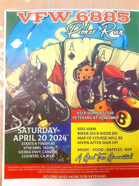 OLD DAWGS AT THE VFW CANYON COUNTRY POKER RUN, Vfw Post 6885, Santa ...