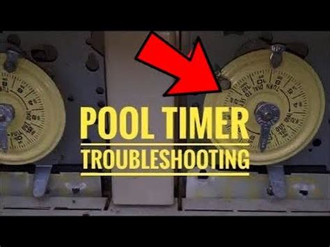Image result for Pool Timer Not Working