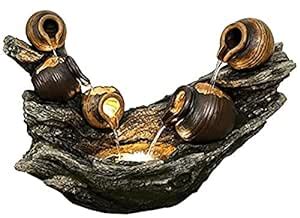 Garden Art New Imported Decorative Poly Resin Fountain with Led Light ...