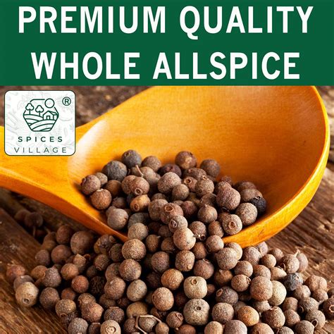 Spices Village Allspice Berries (8 oz) - Fresh Dried Whole All Spice ...