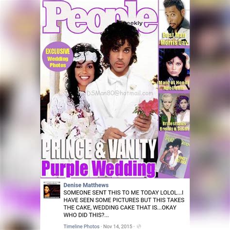 Denise Matthews And Prince