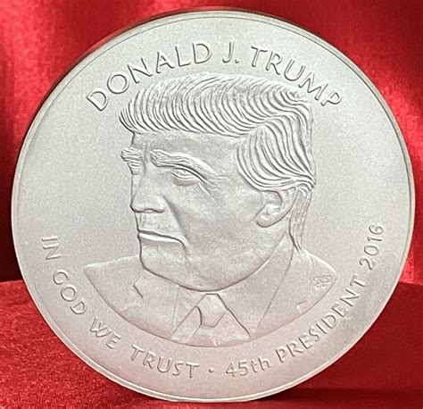 Trump Silver Coin 10 oz .9999 Fine Silver – 2016 – PREMIER CANADIAN ...