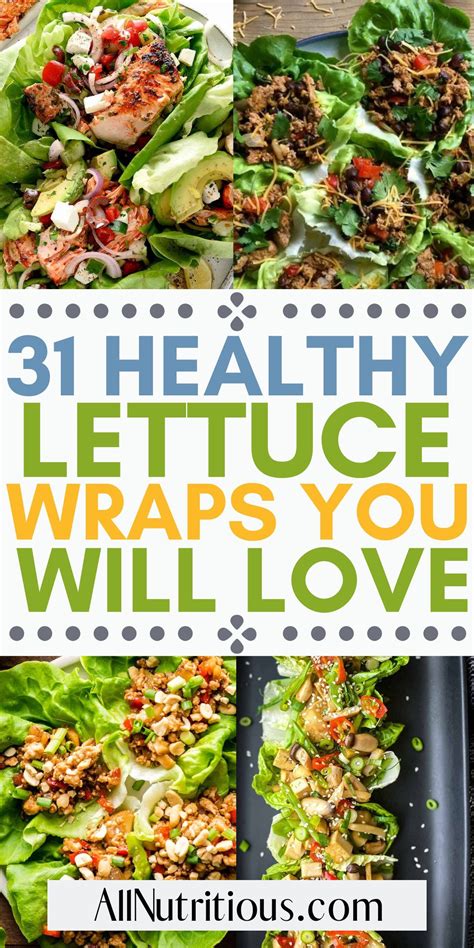 31 healthy lettuce wrap recipes for an easy meal – Artofit