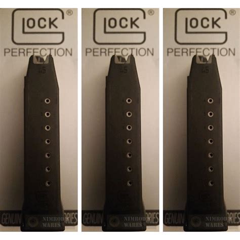 Glock 21 Extended Magazine