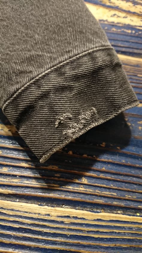 1990s Levi's 70609-0270 BLACK DENIM BOA JACKET ① | BOW & ARROW WEB STORE