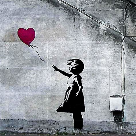 "Balloon Girl, or Girl With Balloon, is one of Banksy's most notable ...