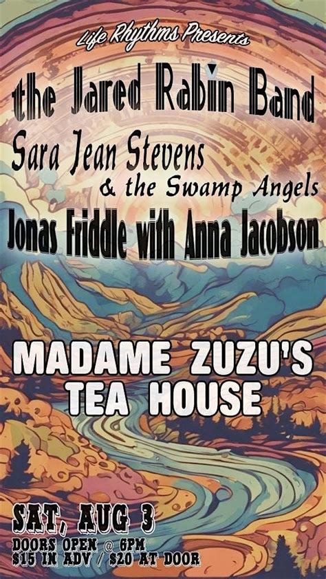 Jared Rabin featuring Sara Jean Stevens & Jonas Friddle with Anna ...