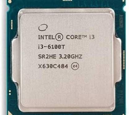 Intel 6100T 3.2 GHz LGA 1151 Socket 2 Cores 4 Threads Desktop Processor ...