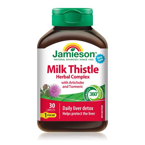 Milk Thistle Herbal Complex – Jamieson Vitamins