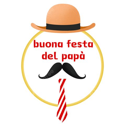 Happy Father Day PNG Transparent, Happy Fathers Day Italian Lettering ...