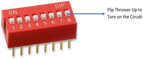 8 Position DIP Switch Q12 C3