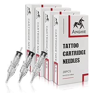 Anghie Tattoo Cartridge Needles - Tattoo Cartridge Needles 80Pcs Mix ...