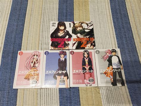 October Manga Haul, Bought Elfin Lied before it's out of print, Kingdom of Z was a blind buy ...