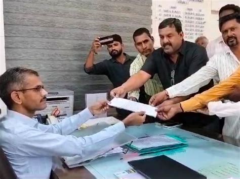 A petition was given to the district collector for demolishing shops to ...