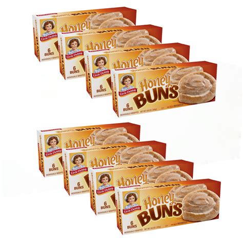 Little Debbie Honey Buns, 8 Boxes - Walmart.com - Walmart.com