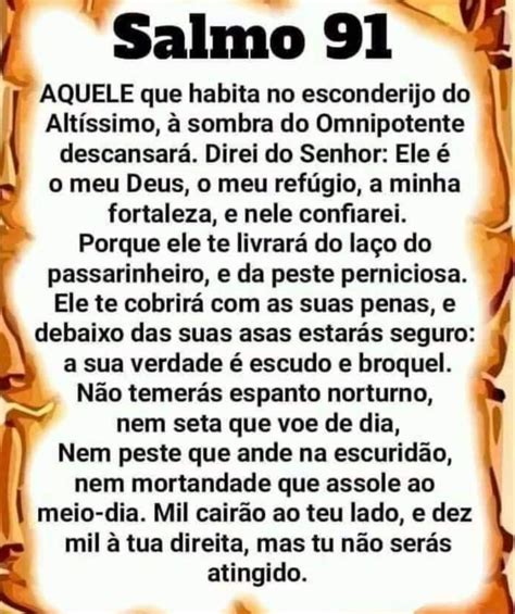 Salmo 91 Testemunha De Jeova - RETOEDU