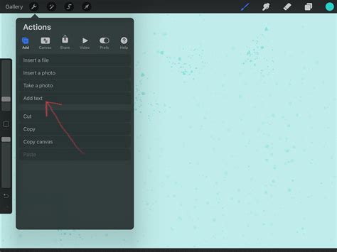 Image result for Adding Text in Procreate