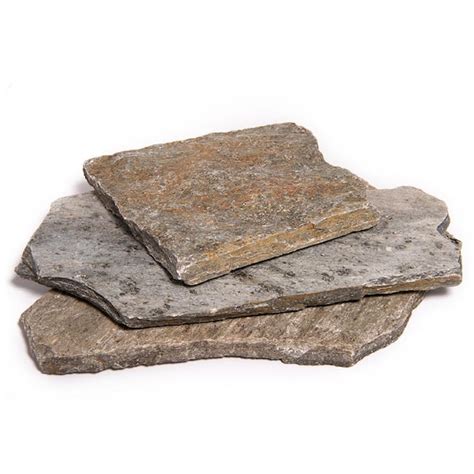 Buy 12 in. x 12 in. x 2 in. 30 sq. ft. Storm Mountain Natural Flagstone ...