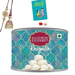 Kaameri Bazaar Rakhi for Brother and bhabhi combo with Sweets - Rakhi ...