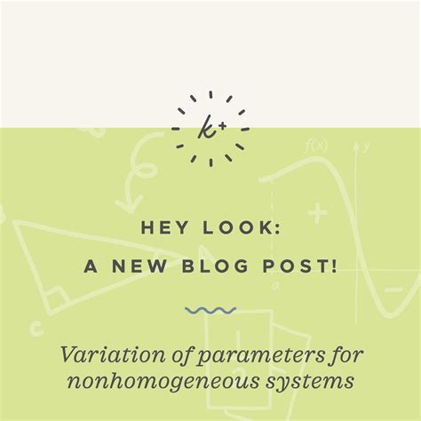 Variation of Parameters Diff.equations 的图像结果